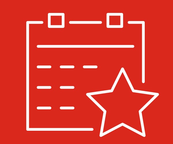 Icon of a calendar indicating Gore’s ability to reliably supply vents even for large-scale programs.